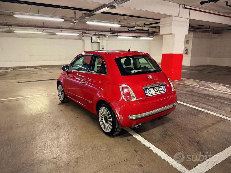 Usata Fiat 500 Sport 100 CV (73 kW) 2007 Rosso Berlina