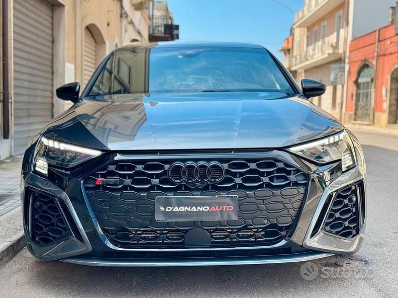 Usata Audi RS3 Performance 400 CV (294 kW) 2023 Grigio Berlina