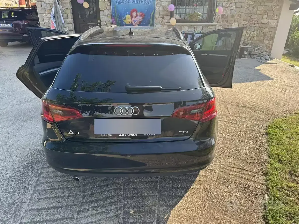Usata Audi A3 110 CV (80 kW) 2016 Nero Berlina