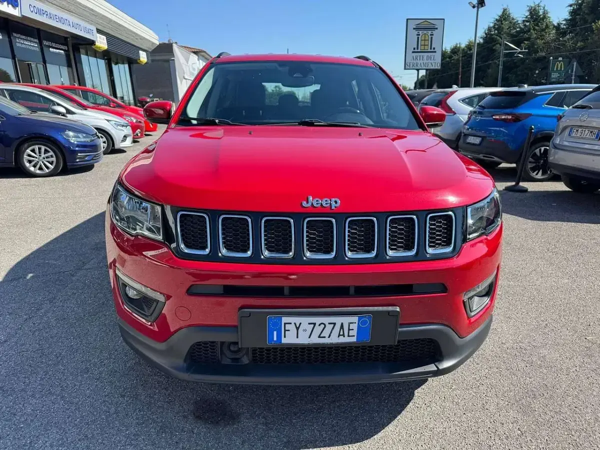 Usata Jeep Compass Longitude 120 CV (88 kW) 2019 Rosso SUV
