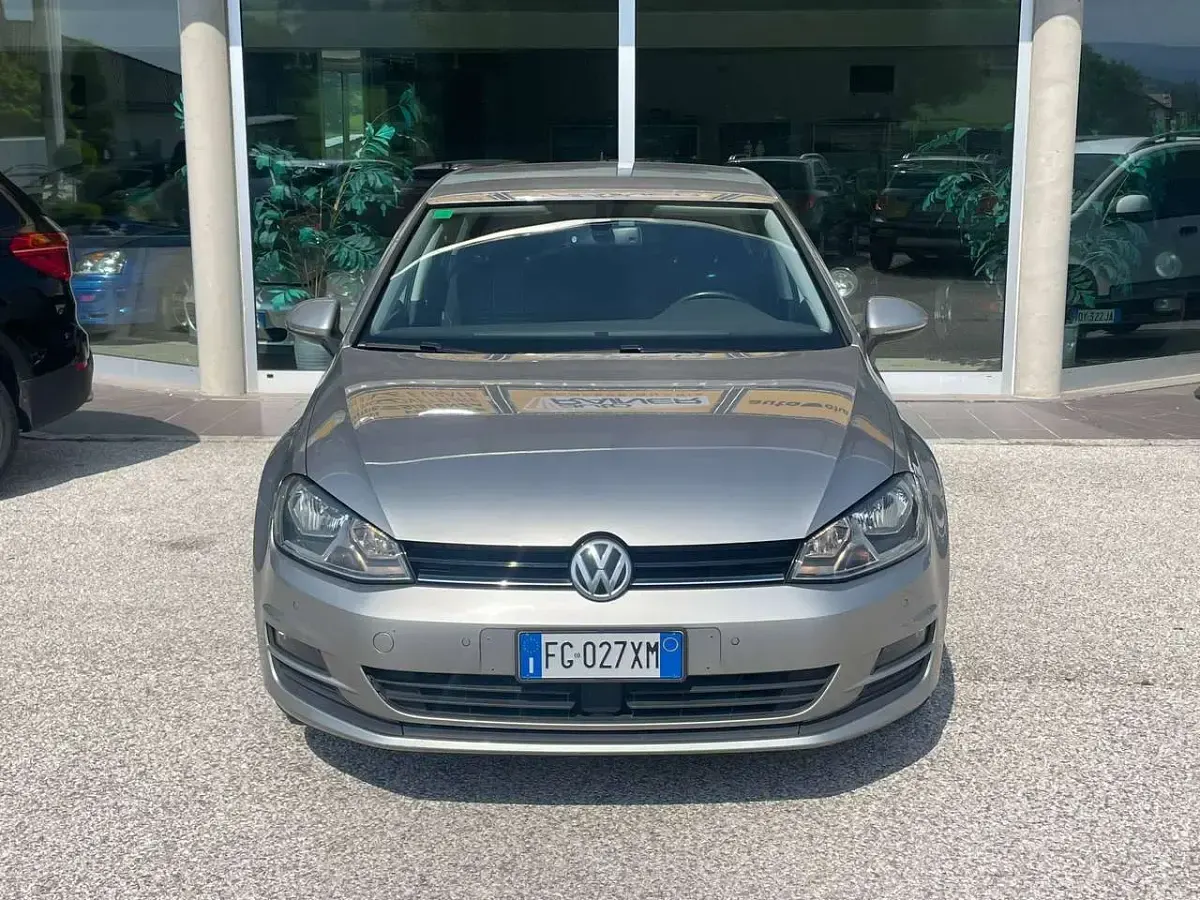 Usata VW Golf VII LOUNGE 110 CV (80 kW) 2016 Grigio Berlina