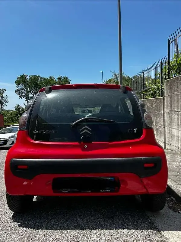 Usata Citroën C1 68 CV (50 kW) 2005 Rosso Utilitaria