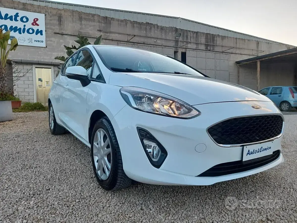 Usata Ford Fiesta S 86 CV (63 kW) 2020 Bianco Utilitaria