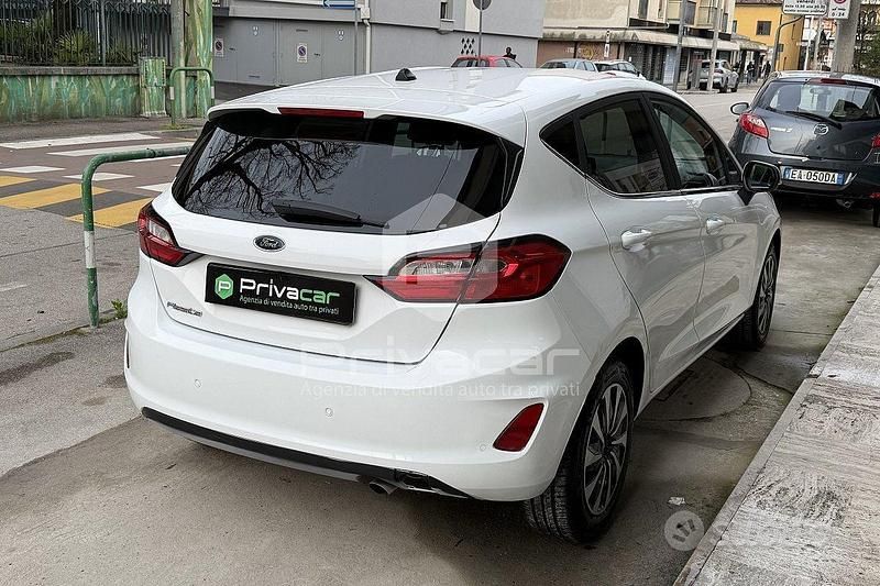 Usata Ford Fiesta Titanium 75 CV (55 kW) 2022 Bianco Utilitaria