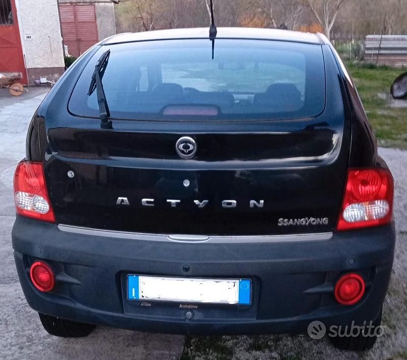 Usata Ssangyong (KGM) Actyon 2010 Nero SUV