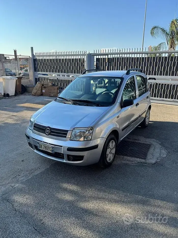 Usata Fiat Panda 60 CV (44 kW) 2007 Grigio Utilitaria