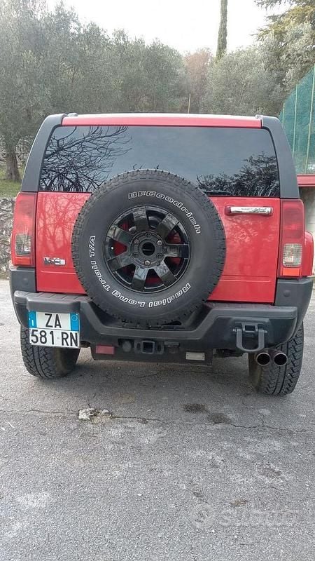Usata Hummer H3 2005 Rosso SUV