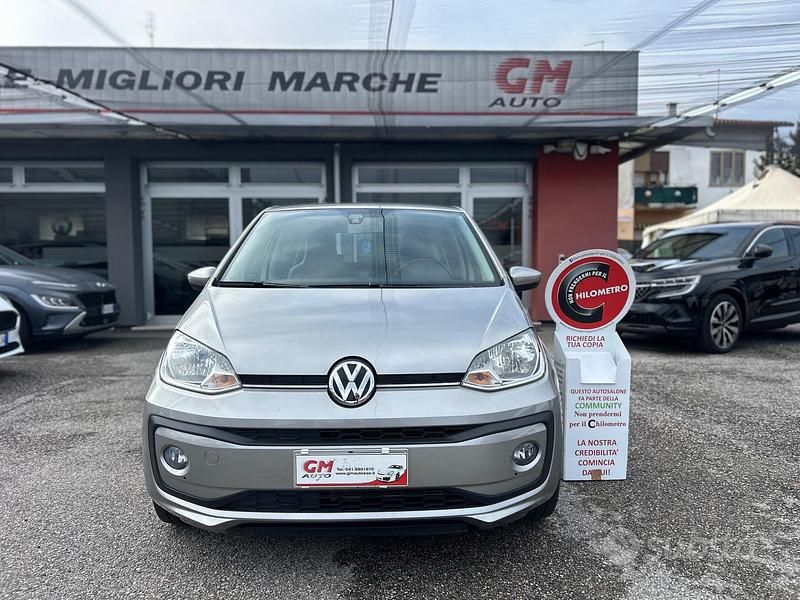 Usata VW up! high up! 75 CV (55 kW) 2018 Grigio Utilitaria