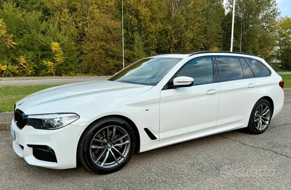 Usata BMW 518 M Sport 150 CV (110 kW) 2018 Bianco Station wagon