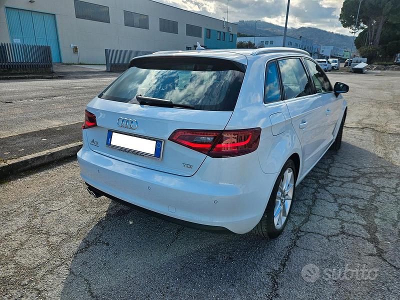 Usata Audi A3 Ambition 150 CV (110 kW) 2013 Bianco Berlina