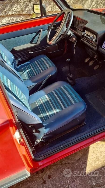 Usata Innocenti Mini 1981 Rosso Utilitaria