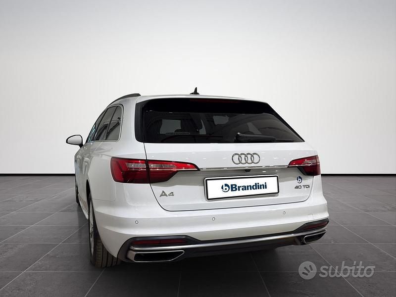 Usata Audi A4 Advanced Plus 204 CV (150 kW) 2022 Bianco Station wagon