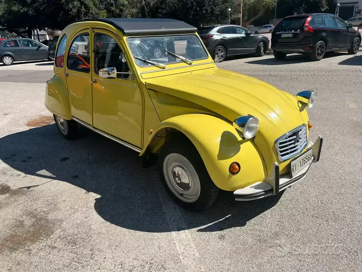 Usata Citroën 2CV 1970 Giallo Berlina