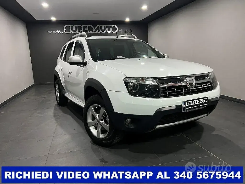 Usata Dacia Duster Lauréate 110 CV (80 kW) 2012 Bianco SUV