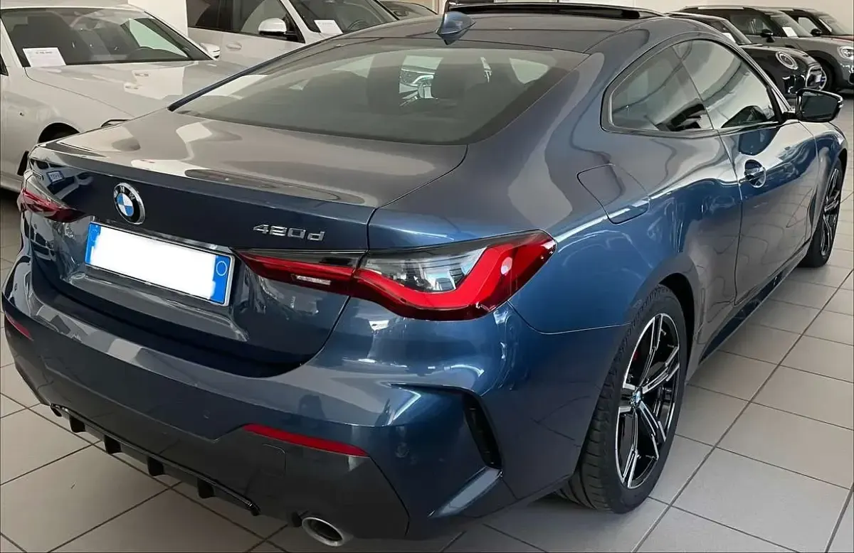 Usata BMW 420 Coupé M Sport 190 CV (139 kW) 2020 Blu/azzurro Coupé