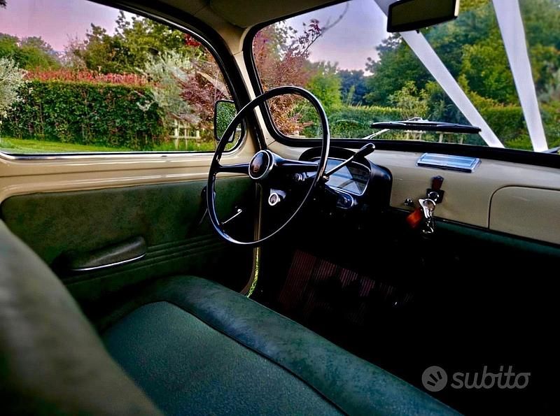 Usata Fiat 1100 1950 Giallo Berlina