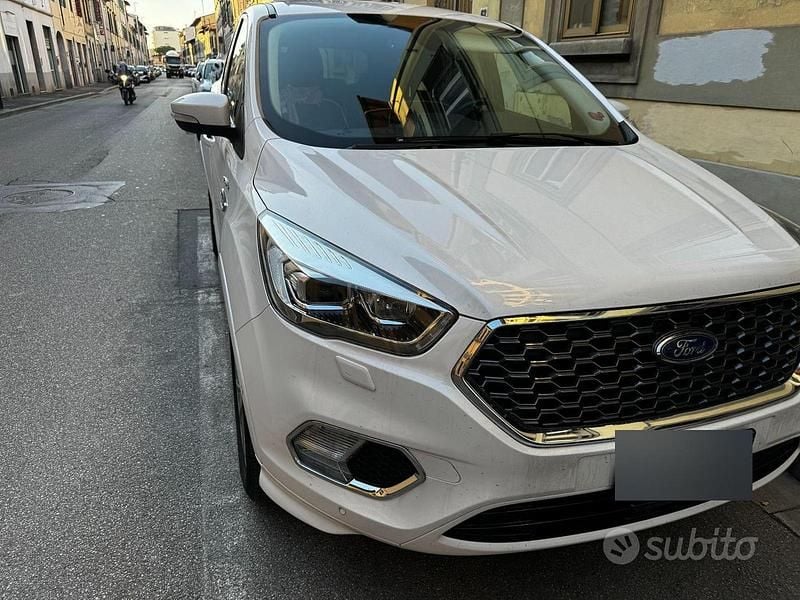 Usata Ford Kuga Vignale 150 CV (110 kW) 2019 Bianco SUV