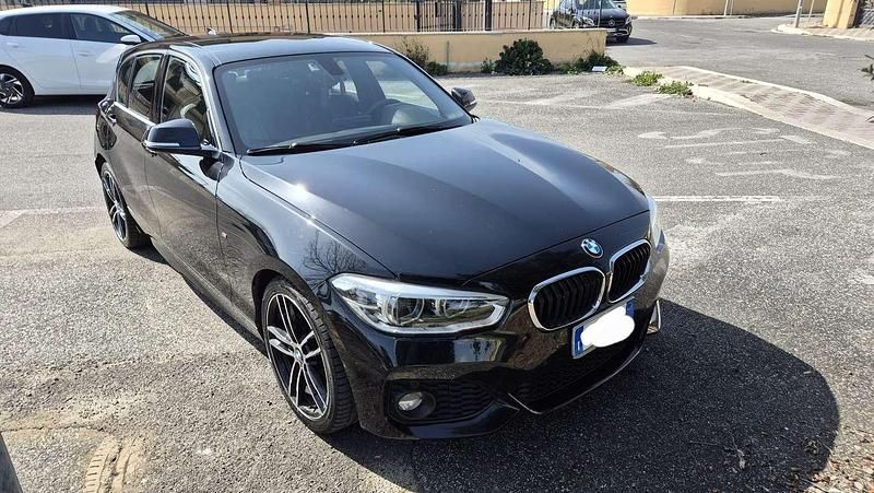 Usata BMW 116 Sport Line 116 CV (85 kW) 2018 Nero Utilitaria