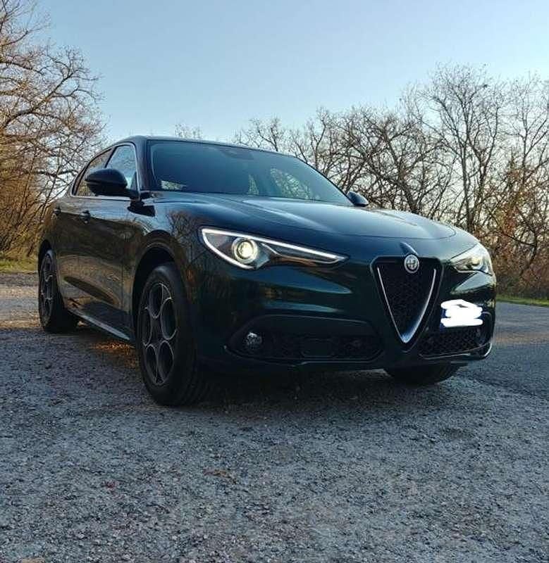 Usata Alfa Romeo Stelvio Ti 209 CV (153 kW) 2021 Verde SUV