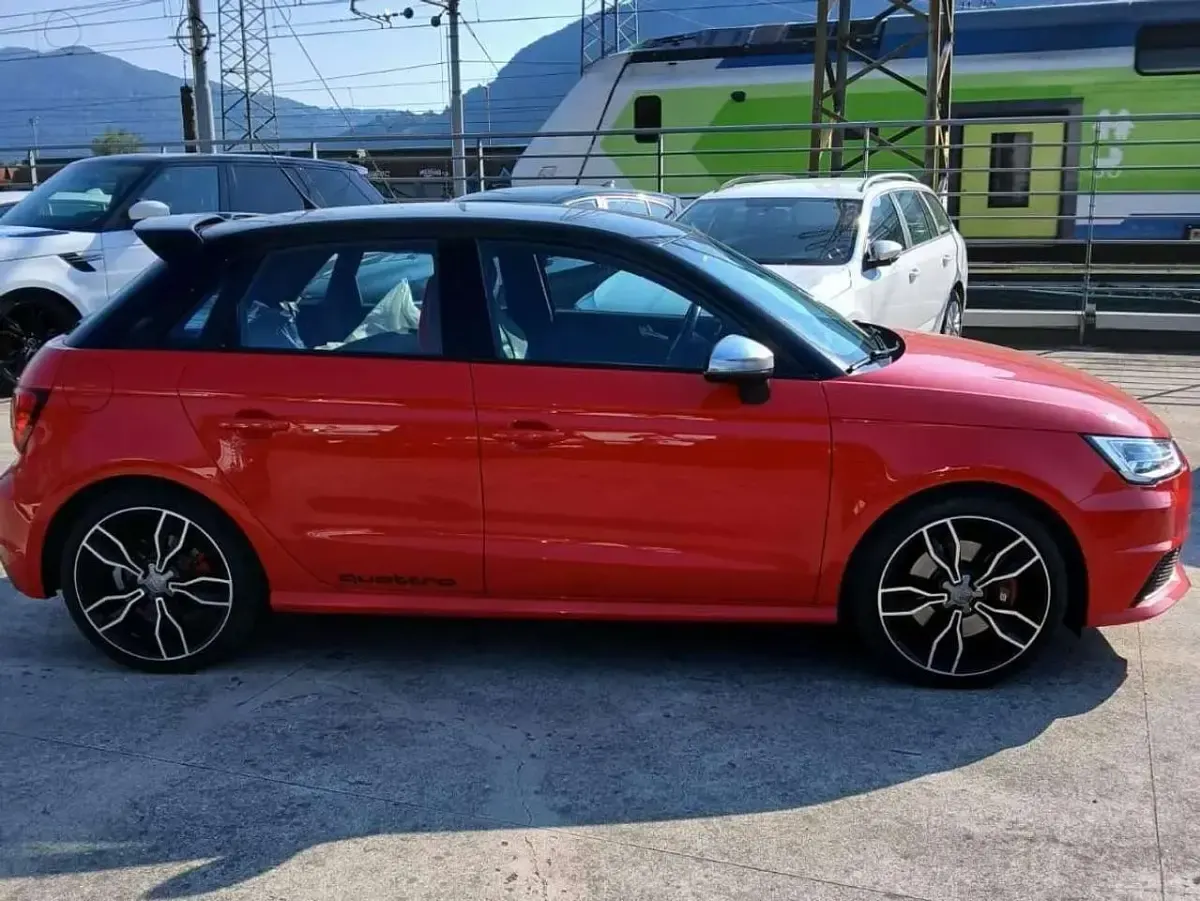 Usata Audi S1 Sportback Ambiente 231 CV (169 kW) 2016 Misano red Utilitaria