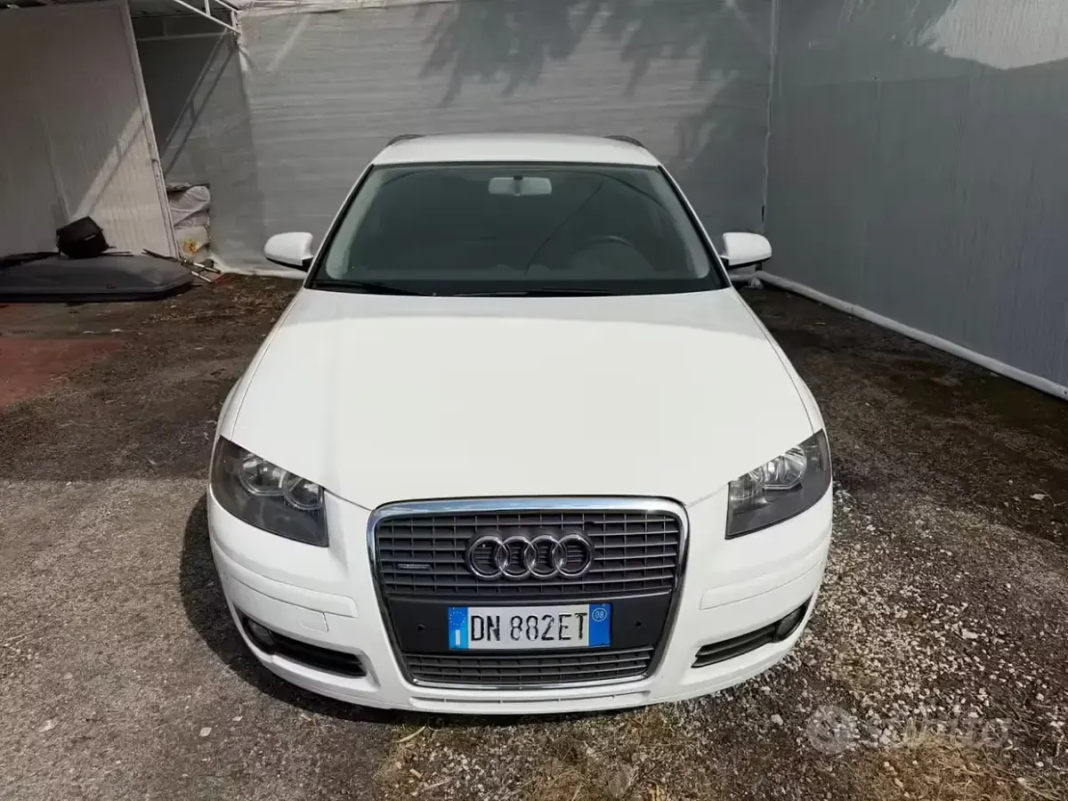 Usata Audi A3 Ambition 170 CV (125 kW) 2008 Bianco Utilitaria
