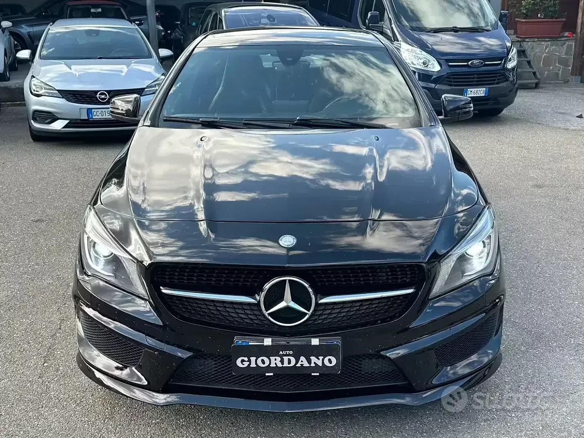 Usata Mercedes CLA180 Premium 109 CV (80 kW) 2014 Nero Berlina