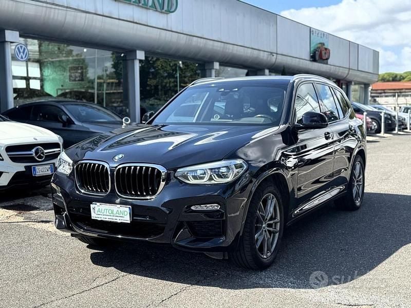 Usata BMW X3 M Sport 184 CV (135 kW) 2020 Nero metallizzato SUV