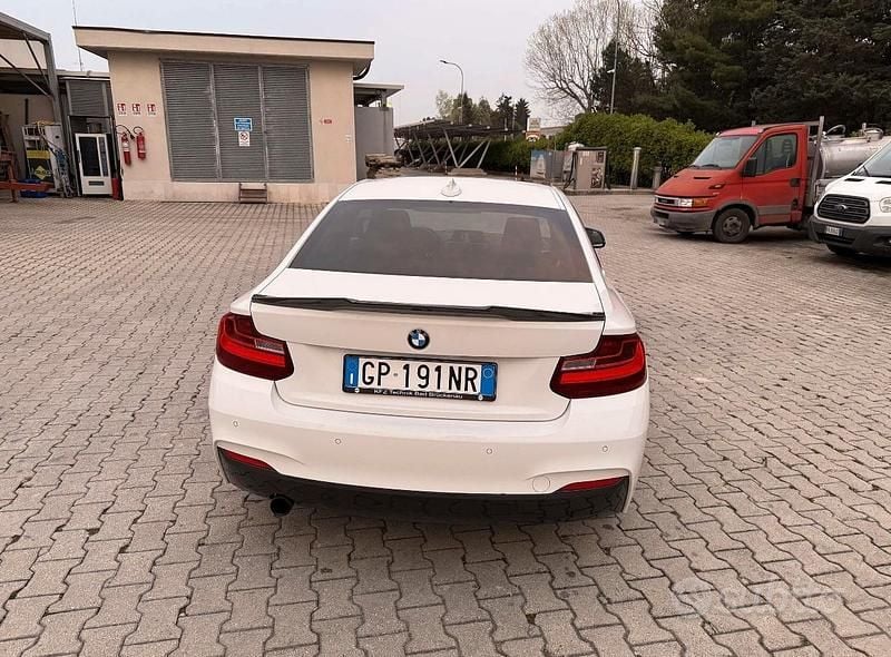 Usata BMW 220 M Sport 184 CV (135 kW) 2015 Bianco Coupé