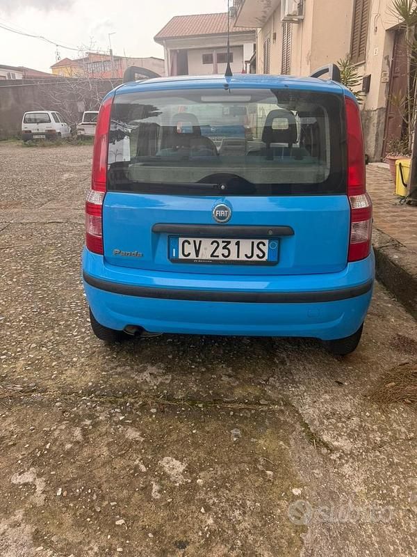Usata Fiat Panda 2006 Blu Utilitaria