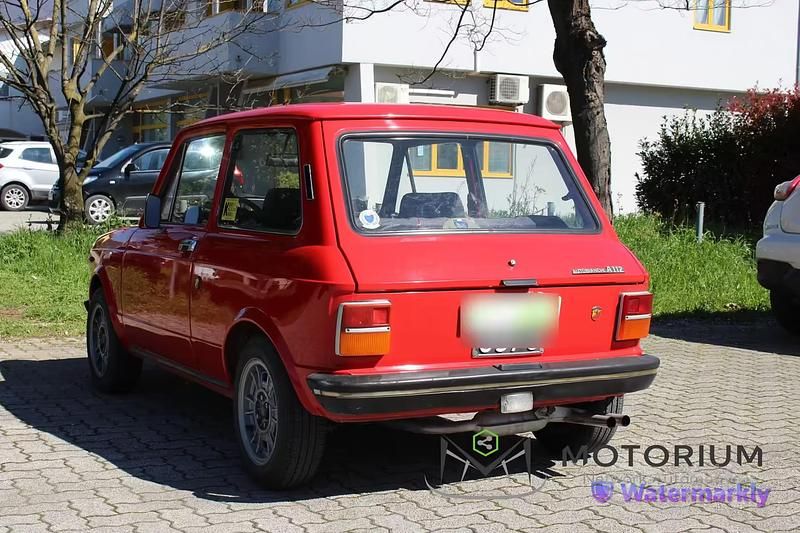 Usata Autobianchi A112 1970 Rosso Utilitaria