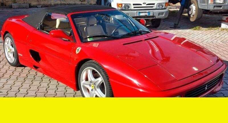 Usata Ferrari F355 381 CV (280 kW) 1998 Rosso Cabrio