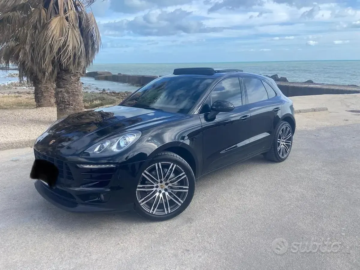 Usata Porsche Macan 250 CV (183 kW) 2016 Nero SUV