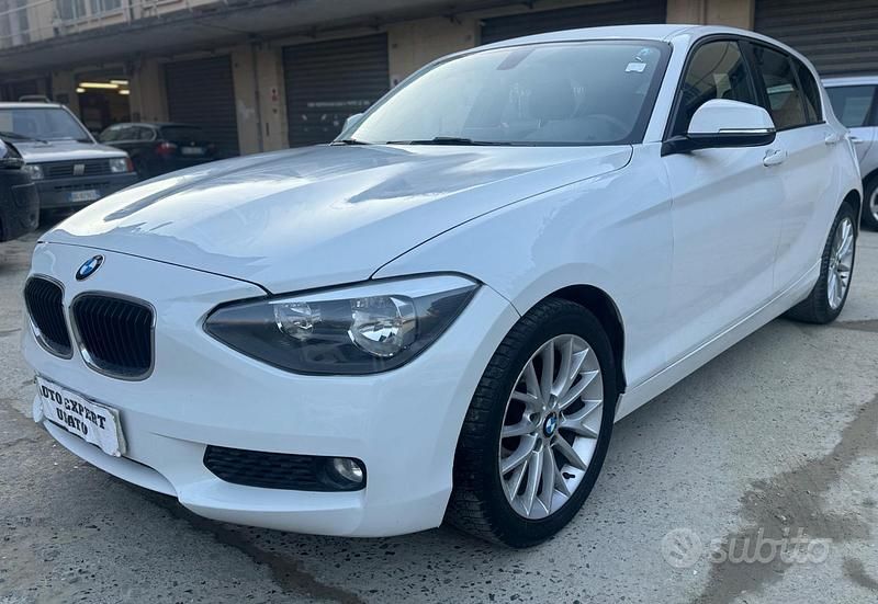 Usata BMW 118 M Sport 142 CV (104 kW) 2015 Bianco Utilitaria