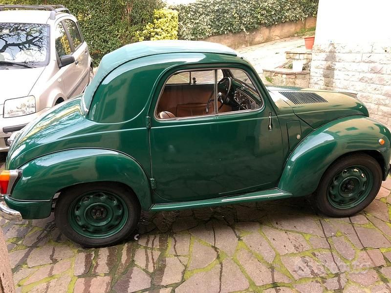 Usata Fiat 500C 1950 Verde Cabrio