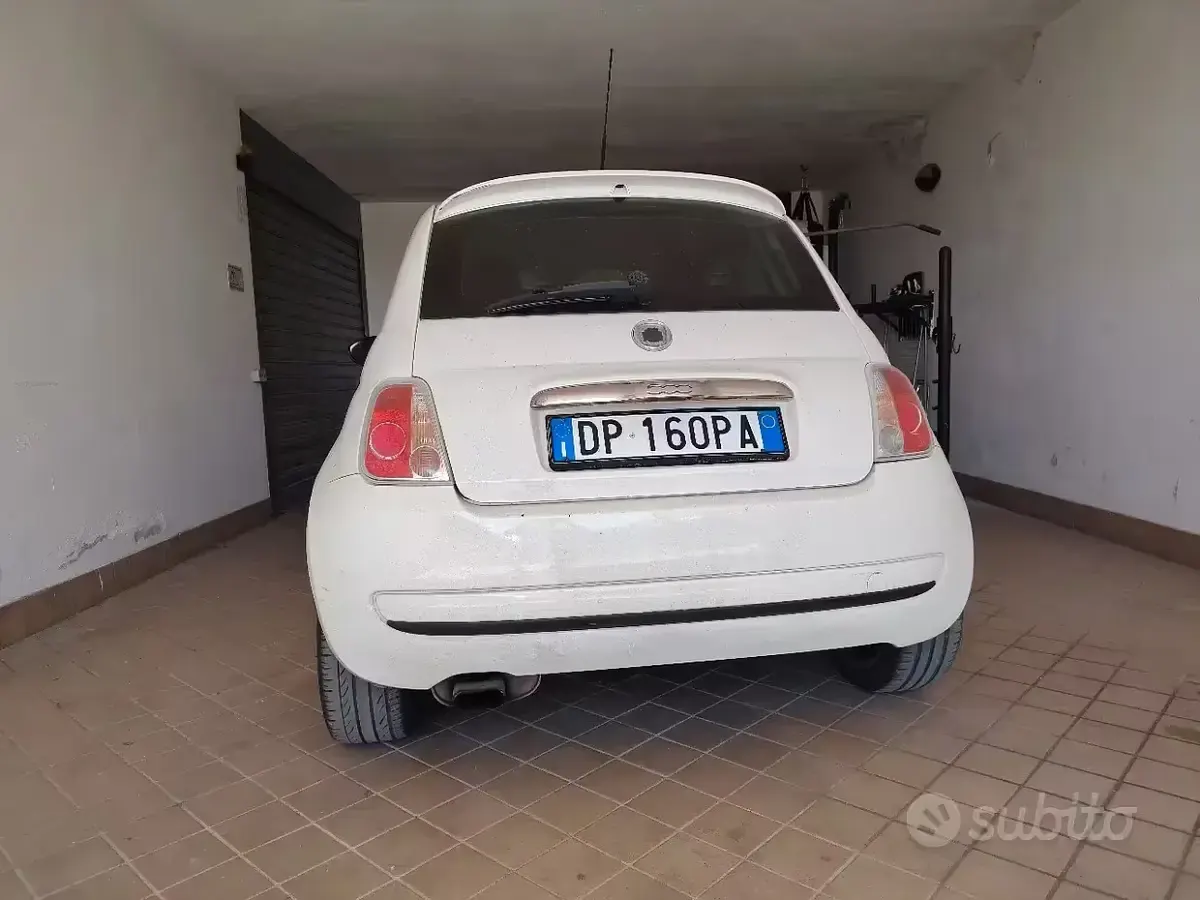 Usata Fiat 500 Sport 100 CV (73 kW) 2008 Bianco Utilitaria