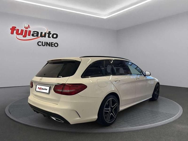 Usata Mercedes C220 194 CV (142 kW) 2021 Bianco Station wagon