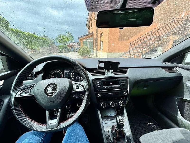 Usata Skoda Octavia RS 184 CV (135 kW) 2014 Bianco Station wagon