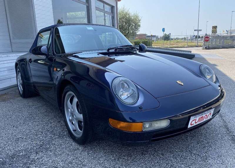 Usata Porsche 911 Carrera Cabriolet 272 CV (200 kW) 1995 Blu Cabrio