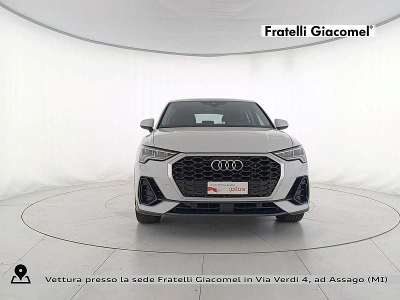 Usata Audi Q3 Sportback Ambiente 150 CV (110 kW) 2022 2y bianco ghiacciaio metallizzato SUV