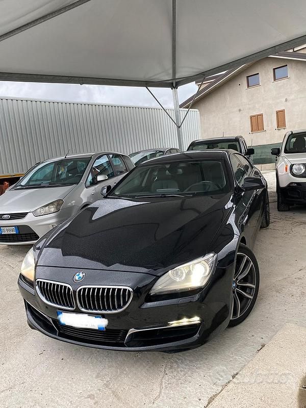 Usata BMW 640 313 CV (230 kW) 2013 Nero Coupé