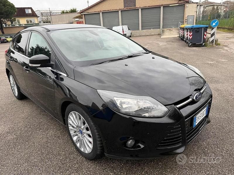 Usata Ford Focus Titanium 150 CV (110 kW) 2011 Nero Berlina
