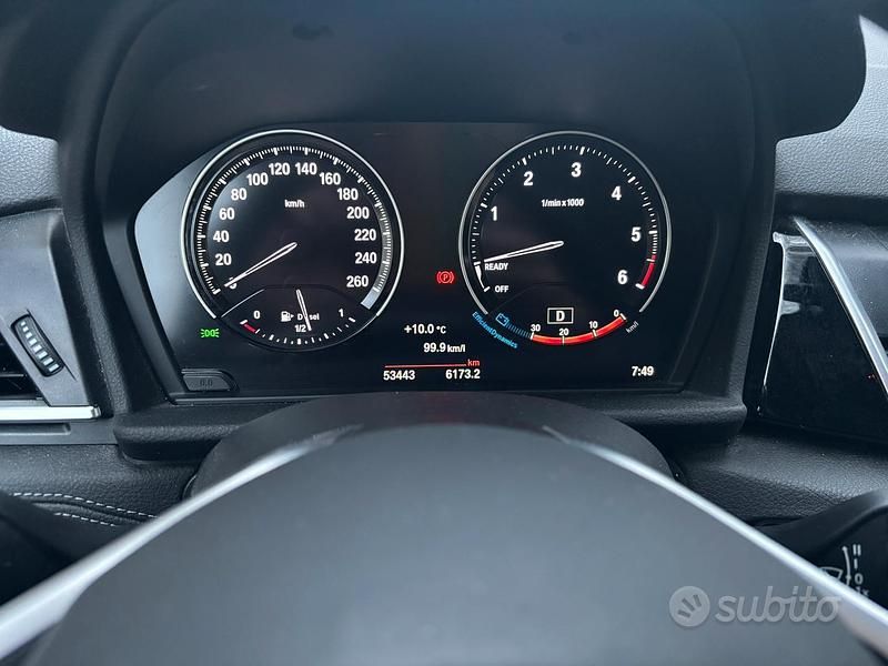 Usata BMW 218 Active Tourer Luxury Line 150 CV (110 kW) 2021 Nero Monovolume