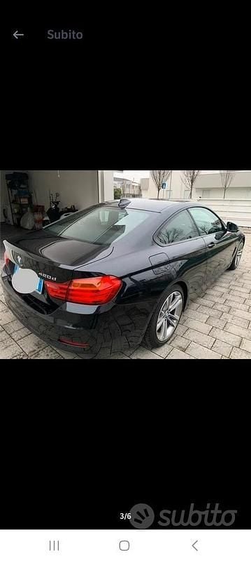 Usata BMW 420 M Sport 190 CV (139 kW) 2016 Nero Coupé