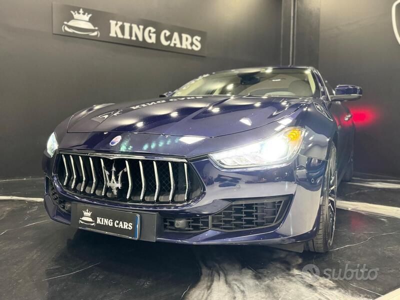 Usata Maserati Ghibli 250 CV (183 kW) 2017 Blu/azzurro Coupé