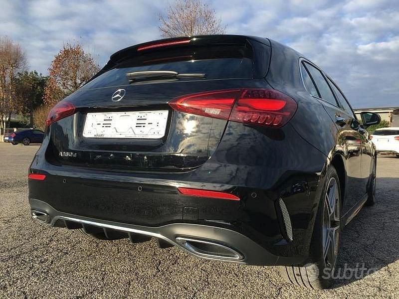 Usata Mercedes A180 Advanced Plus 116 CV (85 kW) 2024 Nero Berlina