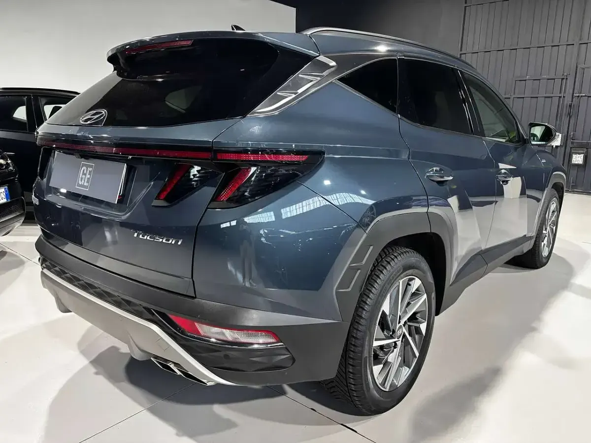 Usata Hyundai Tucson 136 CV (100 kW) 2021 Blu/azzurro SUV