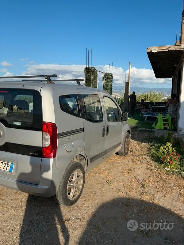 Usata Fiat Qubo Trekking 75 CV (55 kW) 2010 Grigio Monovolume