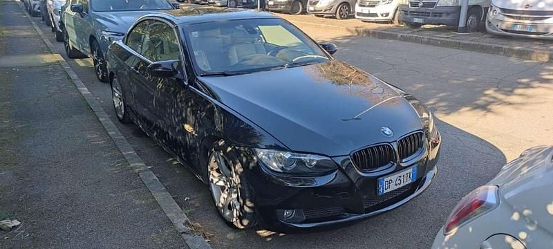 Usata BMW 320 Cabriolet 177 CV (130 kW) 2008 Nero Cabrio