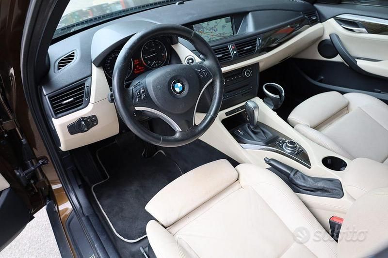 Usata BMW X1 xLine 177 CV (130 kW) 2010 Marrone SUV