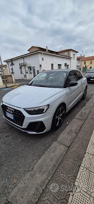 Usata Audi A3 Sport 117 CV (86 kW) 2019 Bianco Berlina